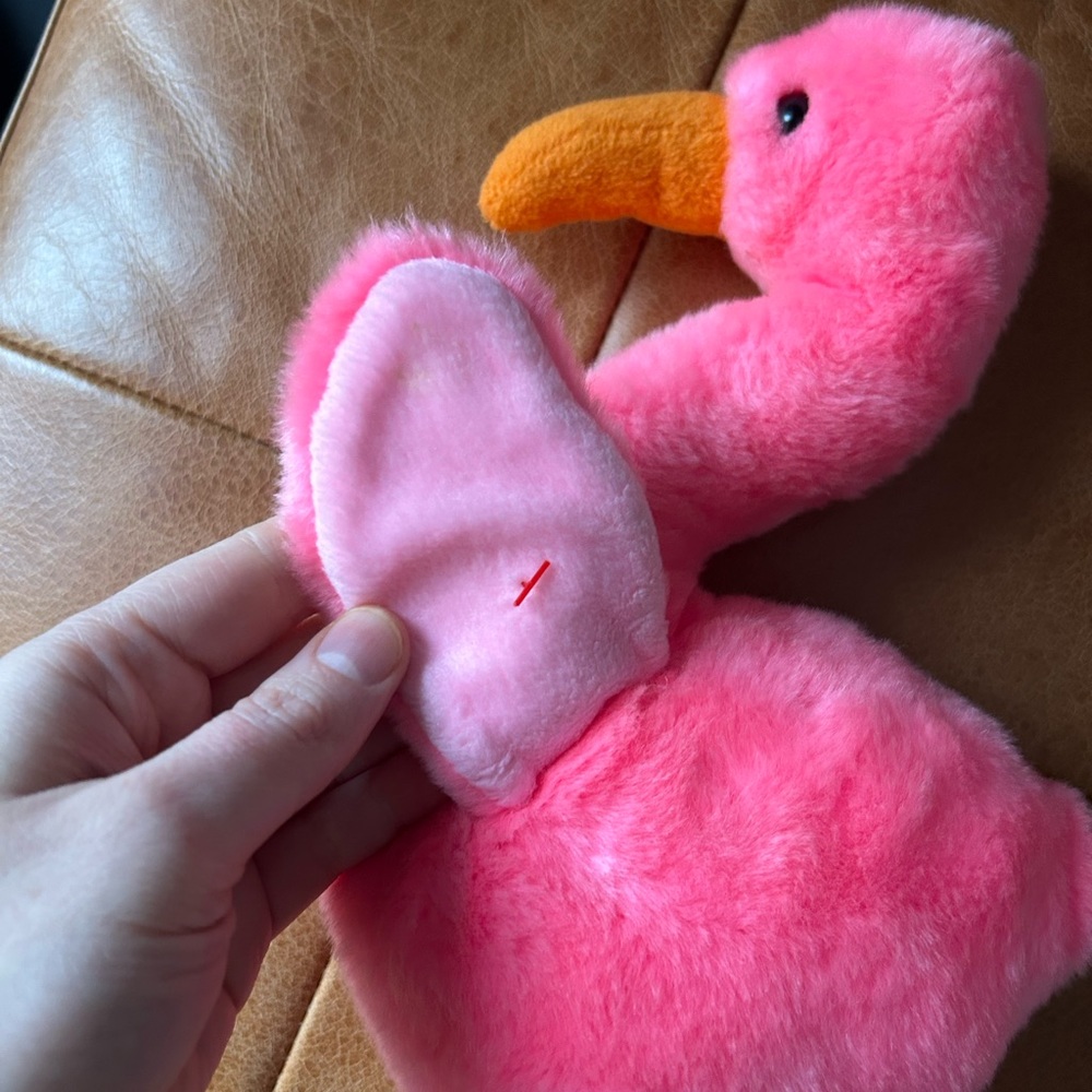 2/$20❤️- TOY | Ty Beanie Buddy Collection Pinky the flamingo - Picture 5 of 5